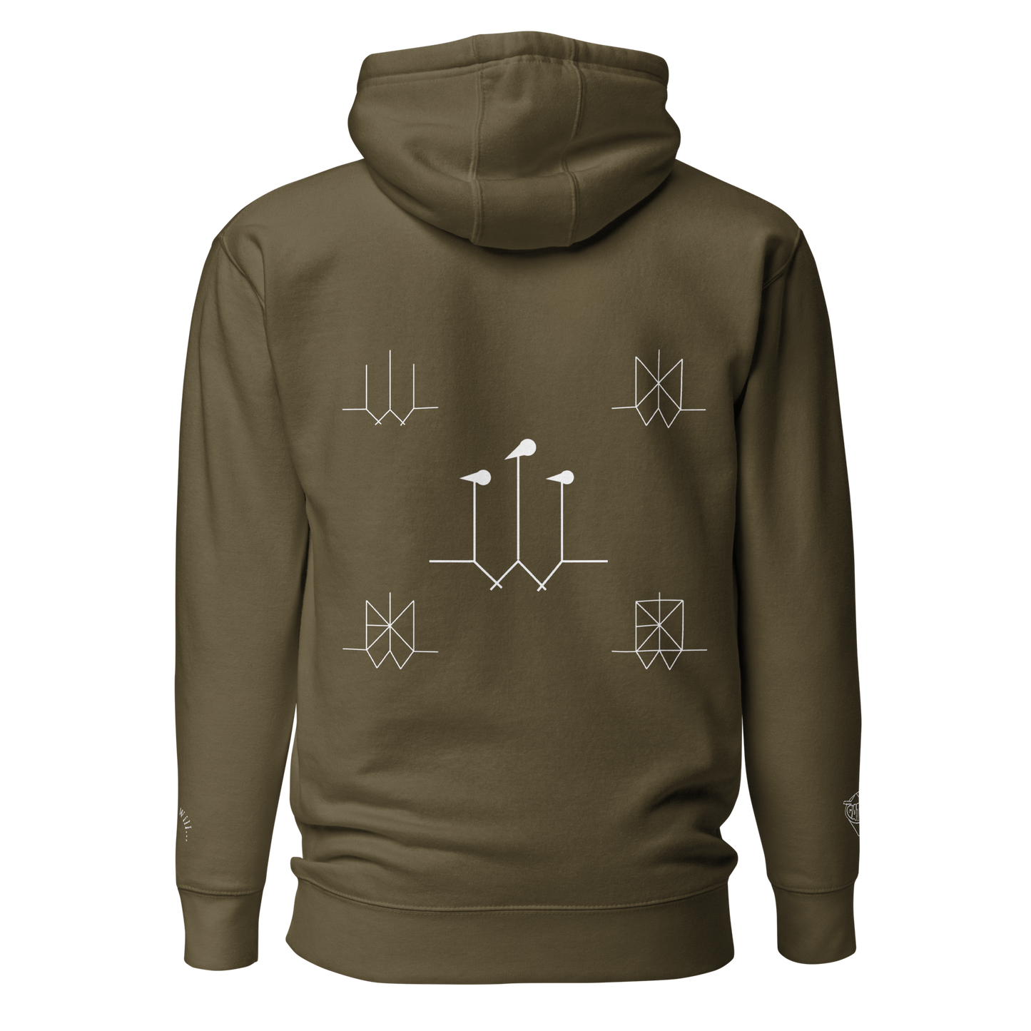 Iconic Gatman Logo Hoodie (Embroidered)