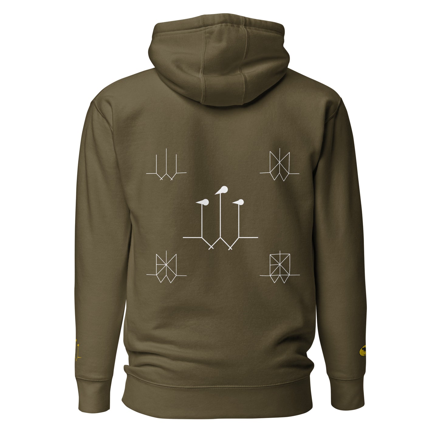 GatSignal Embroidered Hoodie (Yellow Accents)