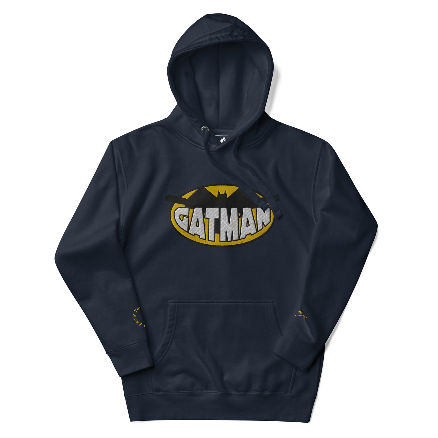 Super Gatman Embroidered Hoodie