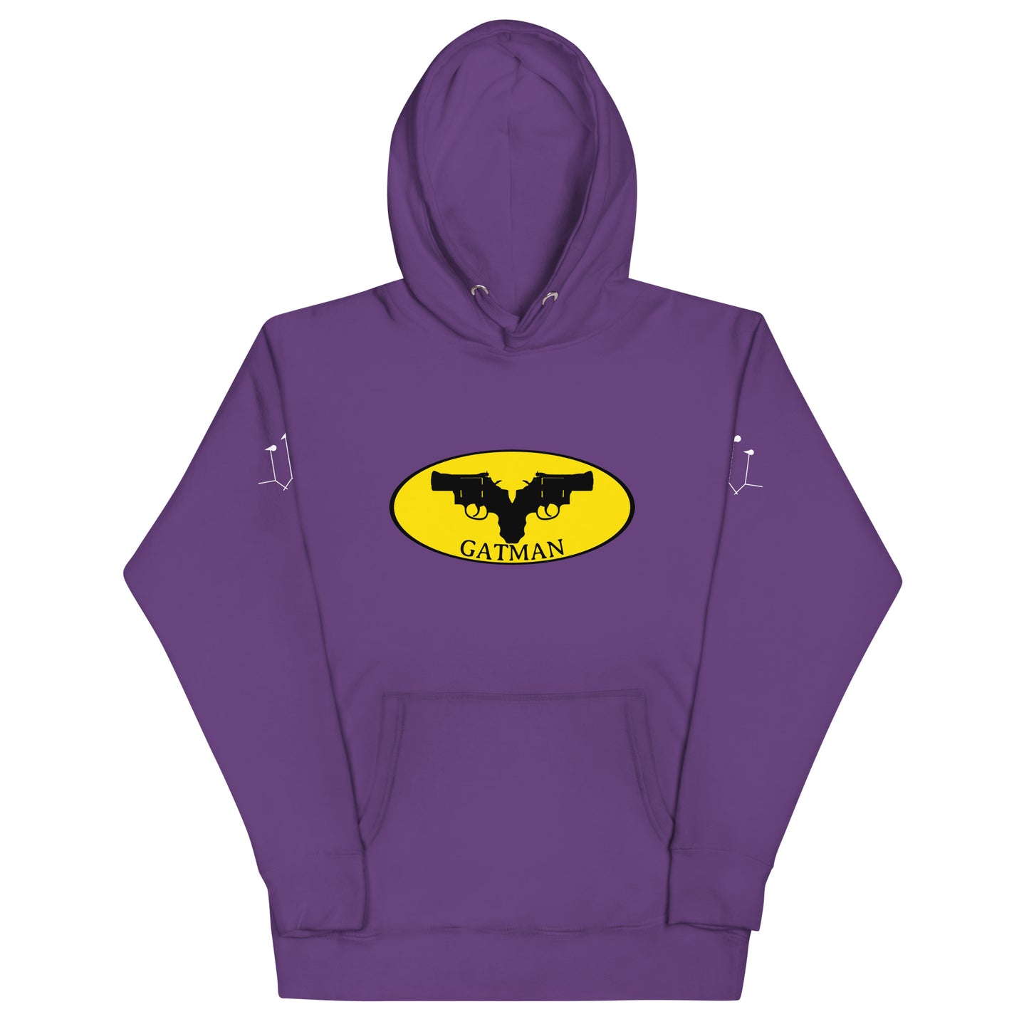 Gatman Logo Unisex Hoodie With W-Mic Sleeves