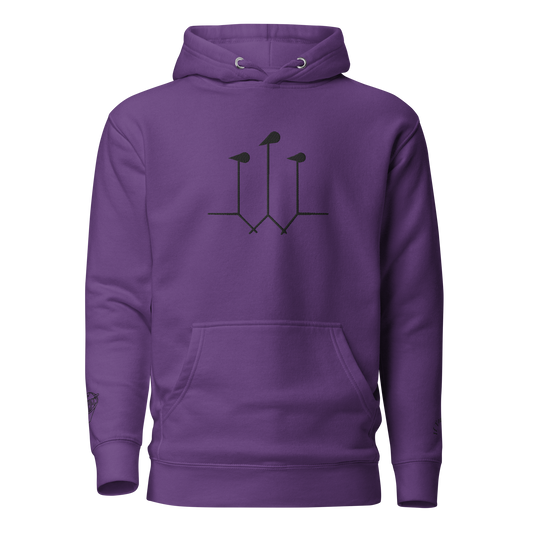 W-Mic Logo Embroidered Hoodie (Light)