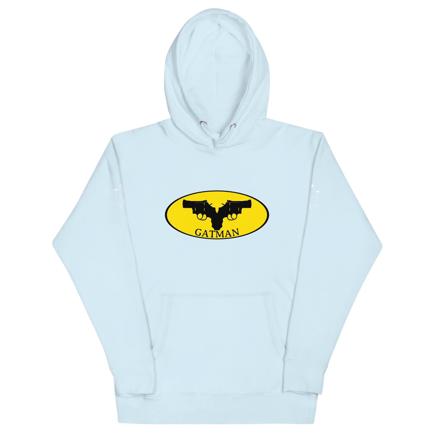 Gatman Logo Unisex Hoodie With W-Mic Sleeves