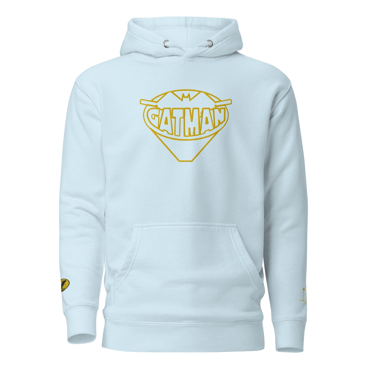 GatSignal Embroidered Hoodie (Yellow Accents/If You Will design on back)