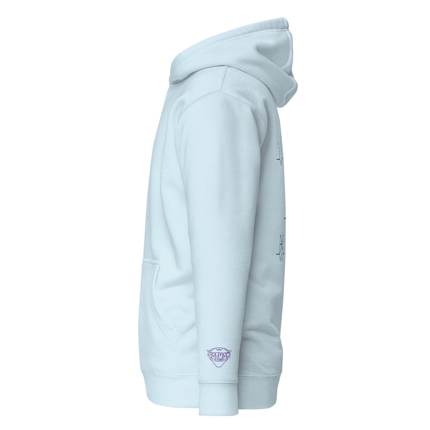 If You Will 360 Hoodie (Purple Text/Purple Accents)