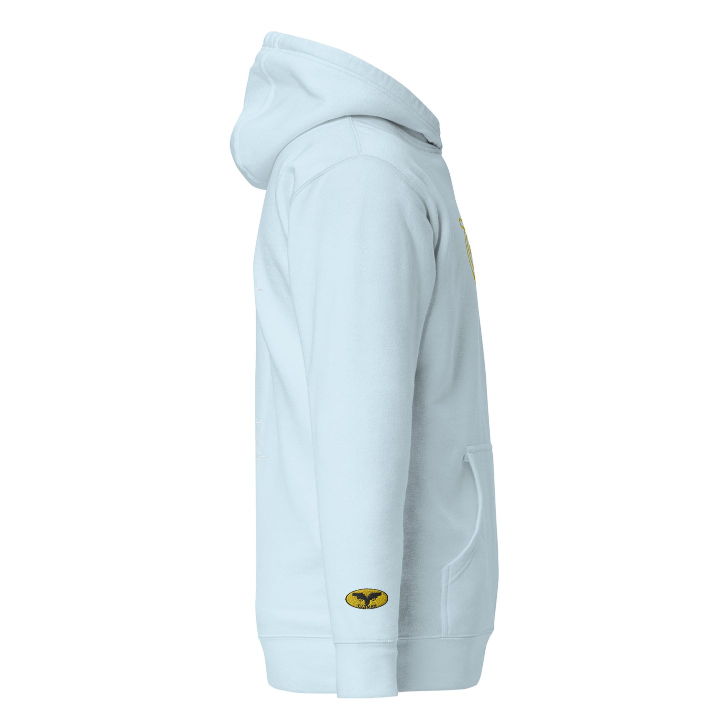 GatSignal Embroidered Hoodie (Yellow Accents)