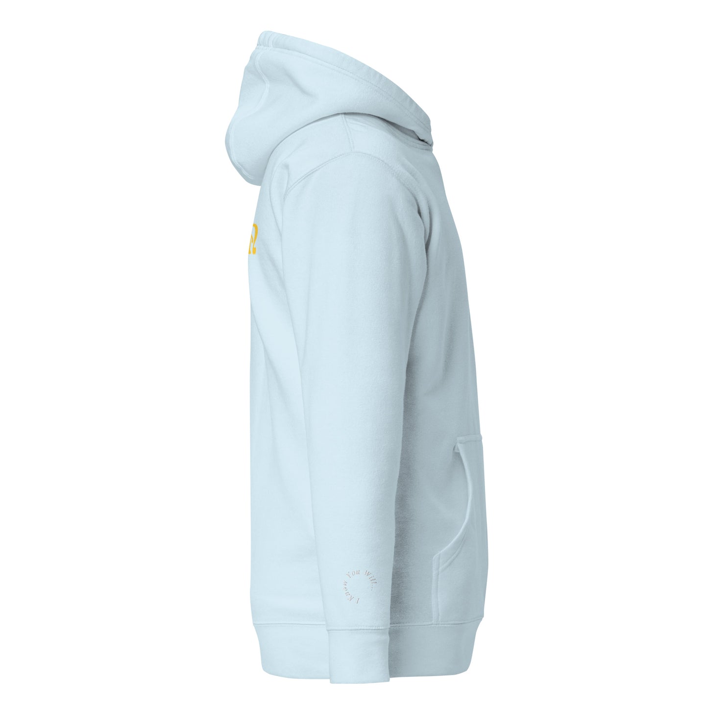 PIGMENT EMBROIDERED POCKET HOODIE (White Accents)