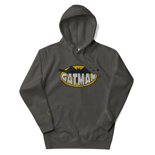 Super Gatman Embroidered Hoodie