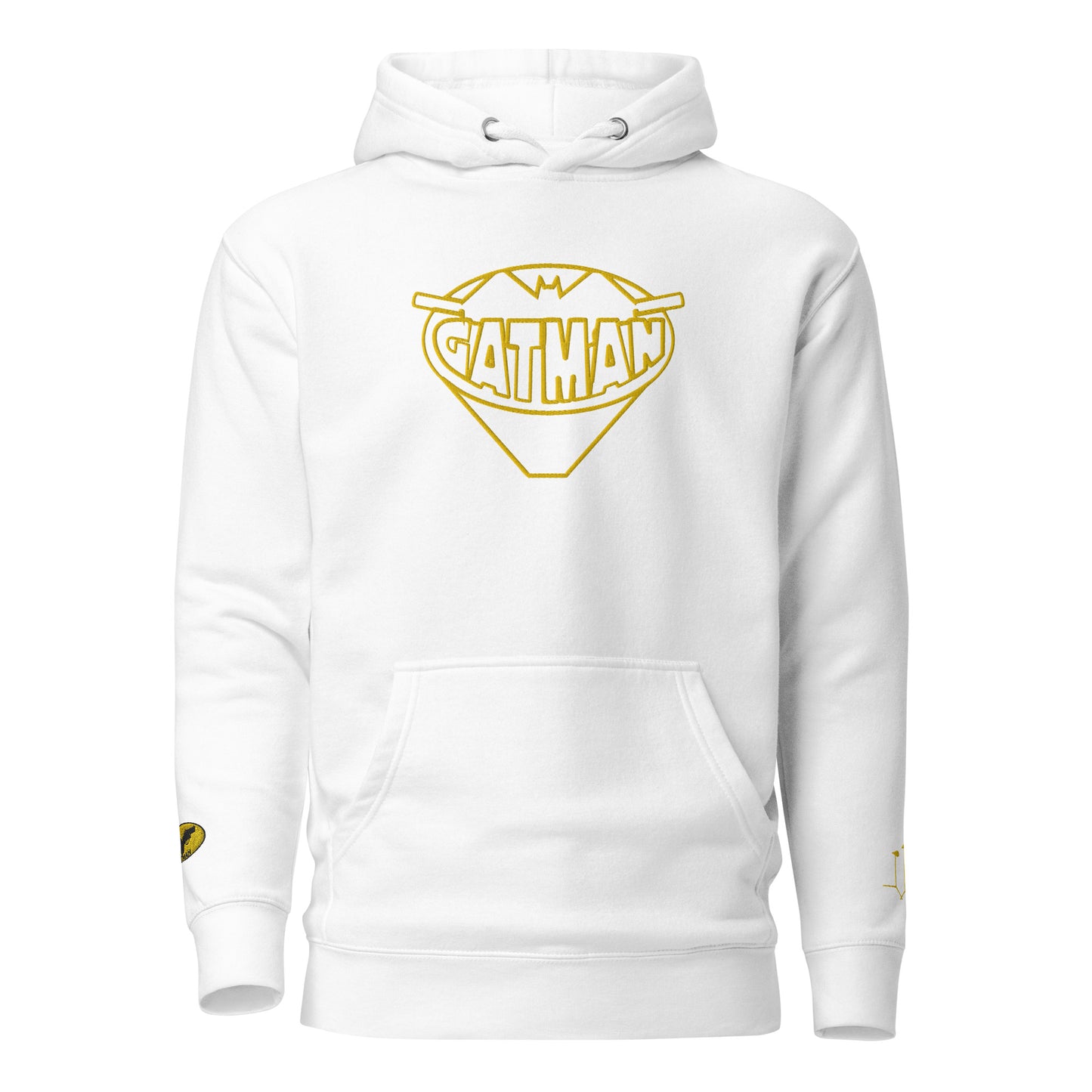 GatSignal Embroidered Hoodie (Yellow Accents/If You Will design on back)