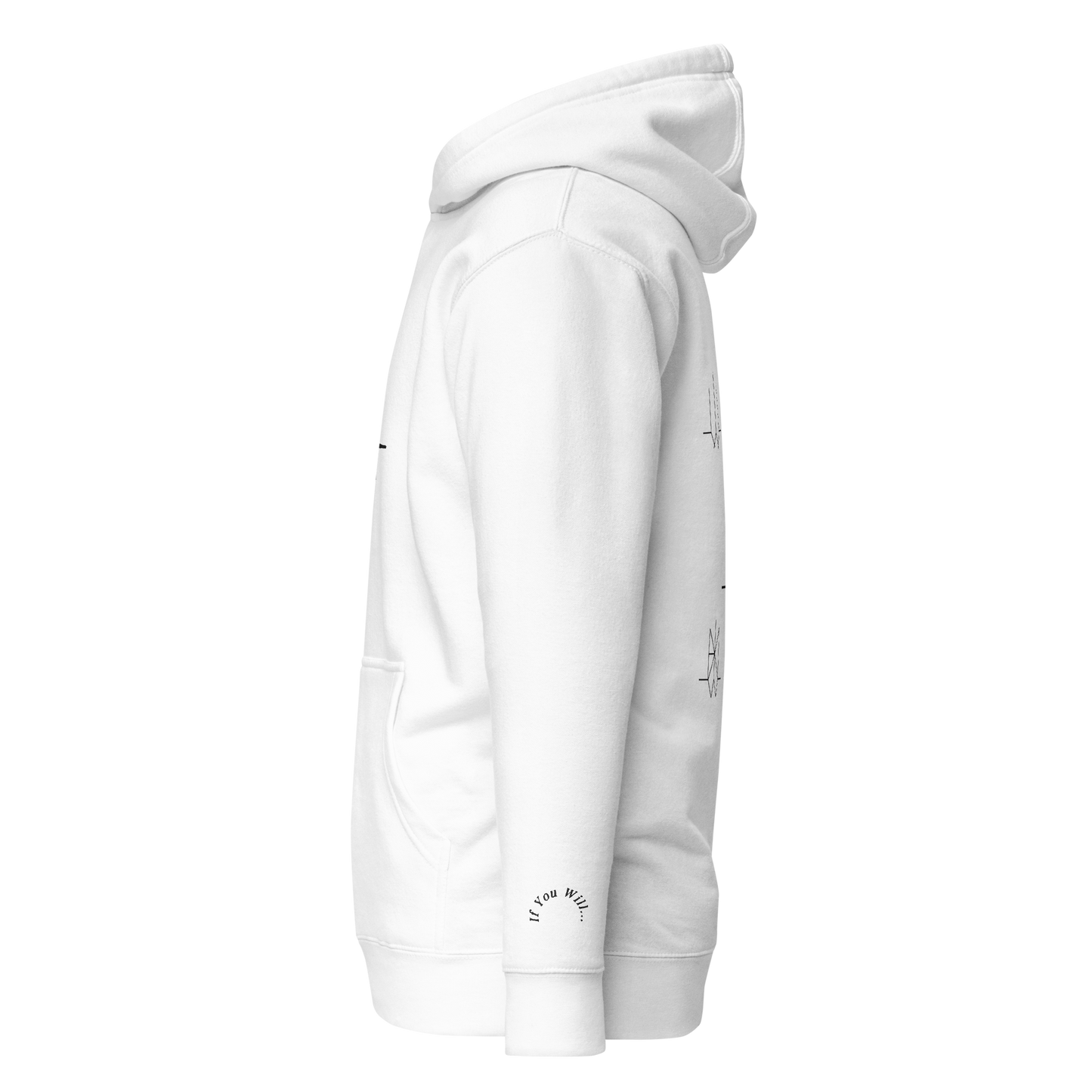 W-Mic Logo Embroidered Hoodie (Light)