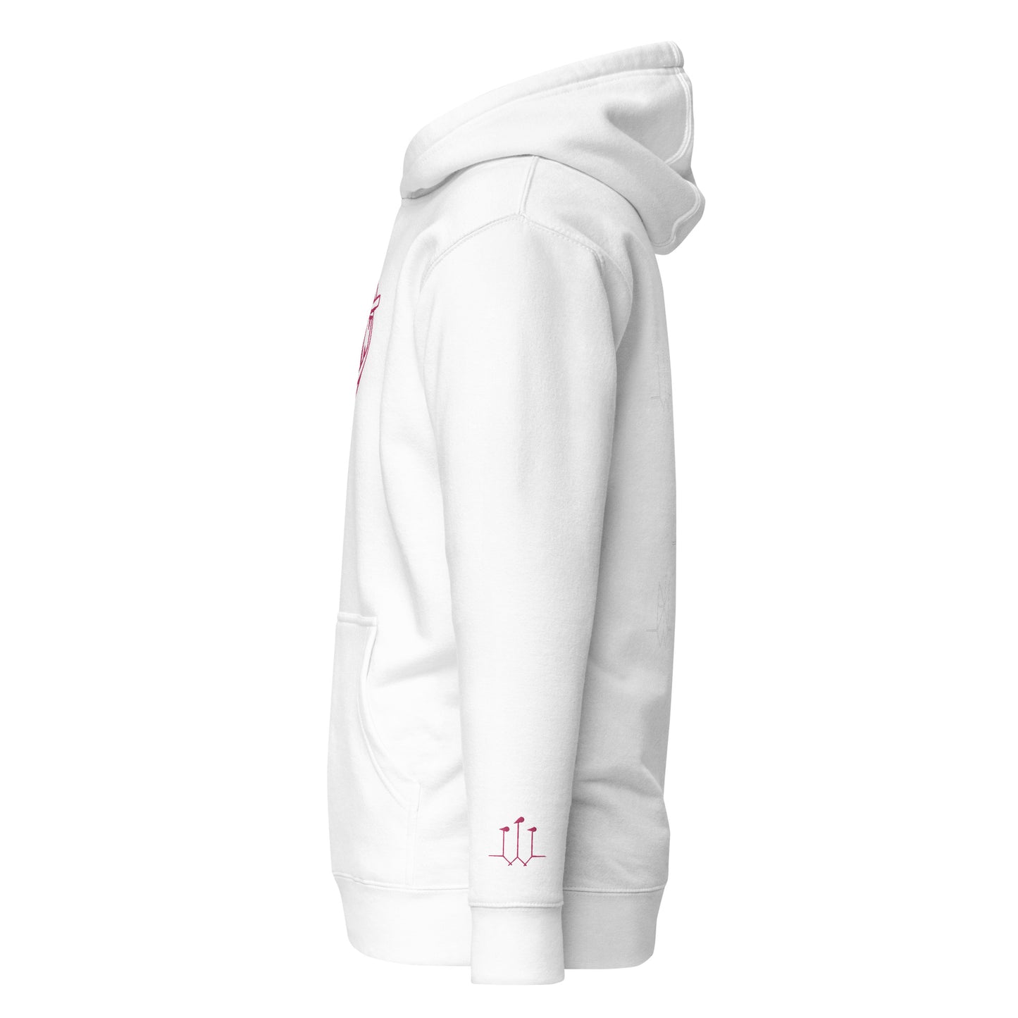 GatSignal Embroidered Hoodie (Barbie Pink Accents)