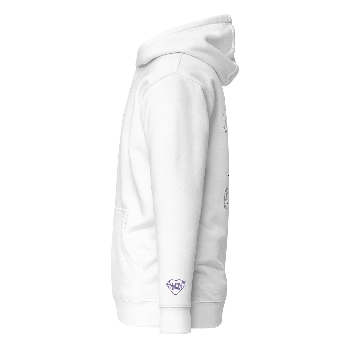 If You Will 360 Hoodie (Purple Text/Purple Accents)