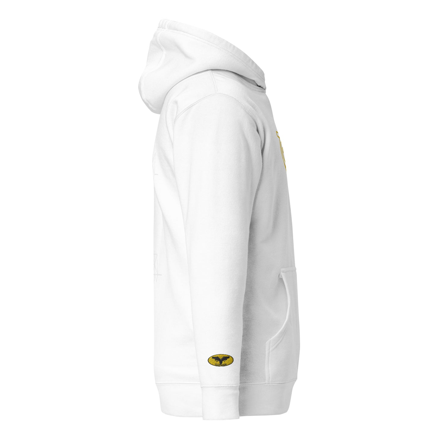 GatSignal Embroidered Hoodie (Yellow Accents)