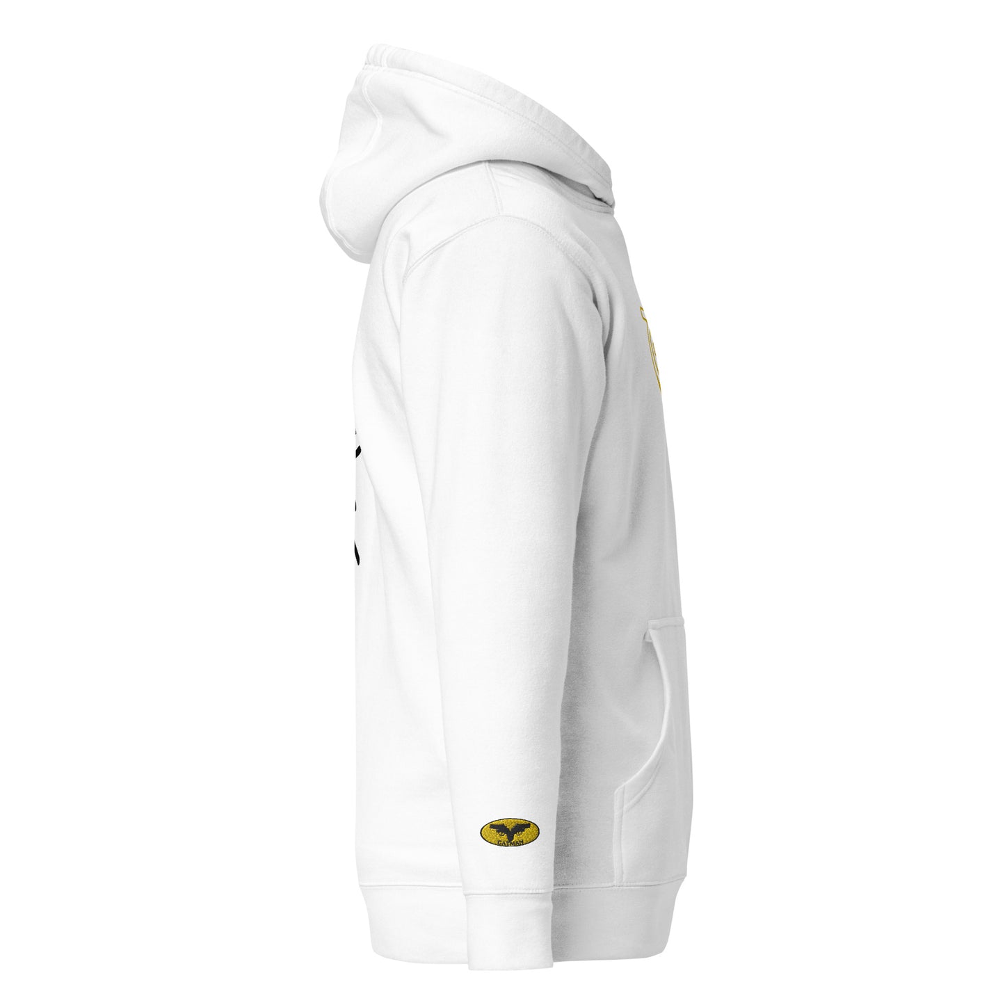 GatSignal Embroidered Hoodie (Yellow Accents/If You Will design on back)